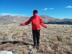 Roger Wendell on Kataka Mountain, 12,441 feet - 10-14-2019