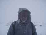 Roger J. Wendell on the summit of Atlantic Peak by Dan Kinzie - 10-23-2010