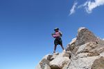 Roger J. Wendell on Montgomery Peak, California - 08-03-2011