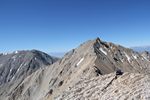 Montgomery Peak, California as seen from Boundary Peak, Nevada by Roger J. Wendell - 08-03-2011