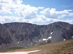 Snow on Kelso Mountain in August