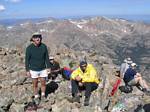 Steve Hoffmeyer and Gary on Mount of the Holy Cross August 7, 2005