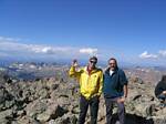 Steve Hoffmeyer and Roger Wendell on Mount of the Holy Cross August 7, 2005