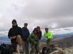 Andy, Steve, RayDean, Mark, and Siegfried on La Plata