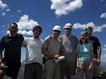 Maroon Bells, a bunch of us on North Maroon - August 23, 2008