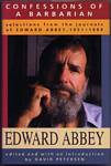 Journals of Edward Paul Abbey