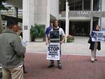 PETA Protests Covance - San Francisco September 2005