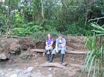 Dianne and Graham in the Rainforest - Ecuador, January 2006