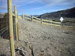 Interstate 70 Wildlife Escape Ramp near Eagle, Colorado - 11-07-2009