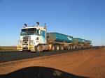 Australia Road Train Blue - November, 2005