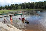 Champ Camp at Glacier View Ranch near Ward, Colorado by Roger j. Wendell - July 2011