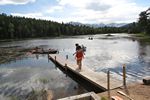 Champ Camp at Glacier View Ranch near Ward, Colorado by Roger j. Wendell - July 2011