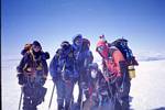 Part of CMC HAMS summit party on Mt Raineer - photo by Roger J. Wendell 07-02-2000