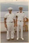 John McMahon Coast Guard Ltjg Carney on Shore Patrol, Haiti, circa 1970