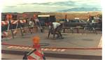 Randy Wendell at Four Corners Monument - August, 1992