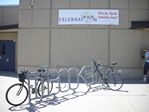 Books Bicycle Rack at the Belmar Library in Lakewood, Colorado by Roger J. Wendell - 08-14-2010