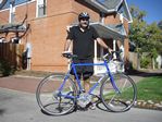 Test riding a Surly Long Haul Trucker from Full Cycle's Pearl Street store in Boulder, Colorado - 09-24-2010