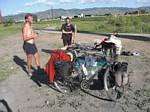 Two guys from Netherlands stopped in Boulder on their wasy from San Francisco to Denver - 06-18-2009