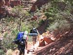 Bobby and Doug Bloom, Grand Canyon - April, 2006