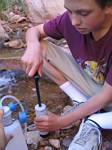 Bobby Purifies Grand Canyon Water - April, 2006