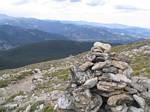 Cairn on Flat Top Mountain in Rocky Mountain National Park - 2005