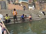 Ganges River at Varanasi, India, by Roger J. Wendell - December 4th & 5th, 2008