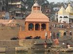 Ganges River at Varanasi, India, by Roger J. Wendell - December 4th & 5th, 2008