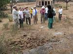 Cremation at Geejgerh near Skikandra in Rajasthan, India by Roger J. Wendell - November 30, 2008