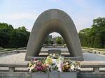 Hiroshima A-Bomb Dome Memorial - This Building was about 1,500 feet below the A-Bome air blast - May, 2004