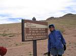 Linda Jagger at the Devil's Playground, Pikes Peak, Colorado - 06-10-2006