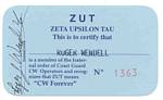 ZUT Membership Card