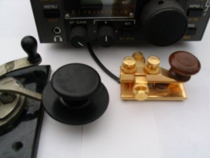 Elecraft K1, J38 and a <i>Morse Express</i> L.T.A. Chirstmas Key