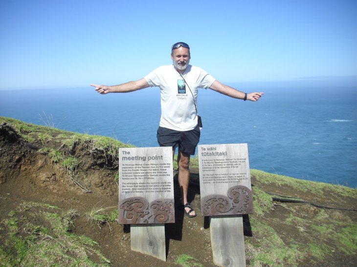 Roger J. Wendell at the New Zealand Meeting Point - November, 2013