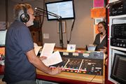 Susi Snyder and Roger J. Wendell at KGNU - 04-13-2018