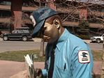 Postal Statue, Aspen, Colorado by Roger J. - 04-07-2002