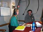 Lindsey Sterling Krank and Dr C.N. Slobodchikoff at KGNU - 02-02-2009