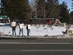 Parker Road Prairie Dog Protest - 12-05-1999