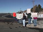 Parker Road Prairie Dog Protest - 12-05-1999