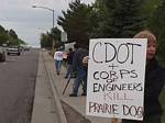 CDOT Prairie Dog Protest - May 19, 2001