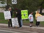 CDOT Prairie Dog Protest - May 19, 2001