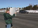 Parker Road Prairie Dog Protest - 12-05-1999