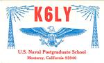 K6LY QSL card - 1977