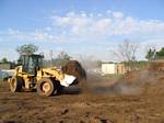 Tractor for Composting at the City of Norman, Oklahoma - 05-13-2006