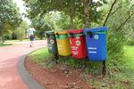 Recycing at Iguacu National Park, Brazil - 02-05-2011