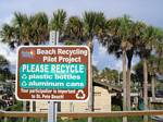 St Pete Beach, Florida Recycling Sign - 08-22-2006