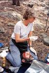 Roger Wendell Head Wound Sierra Club Outings Training - Colorado, 05-19-2002