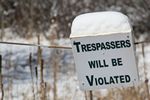 Trespassers Will Be Violated, Conifer, Colorado by Roger J. Wendell - 10-27-2011