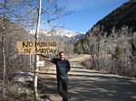 Roger J. Wendell in La Plata canyon - 03-18-2007