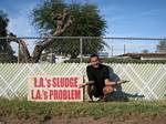 LA's Sludge LA's Problem, Roger J. Wendell at the Salton Sea - 11-16-2007