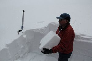 CMC AIARE Level 1 Avalanche Training at Berthoud Pass, Colorado - 01-21-2012